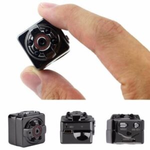 Full HD 1080P Mini DV Hidden Spy Camera - Black