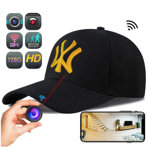 HD WIFI Hat Spy Camera Hidden Cap